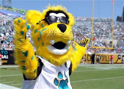 Jacksonville jaguars mascot thong